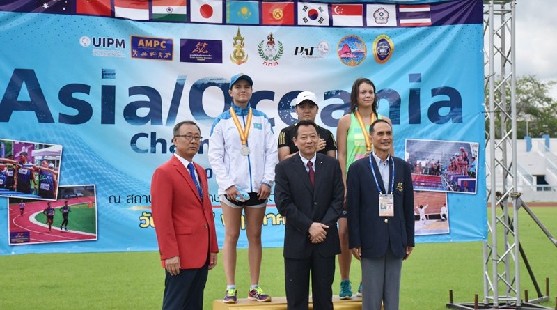 การแข่งขันปัญจกีฬา ประเภทหญิง รุ่นอายุไม่เกิน 19 ปี ชิงแชมป์โซนเอเชียและโอเชียเนีย 25 พ.ค.61