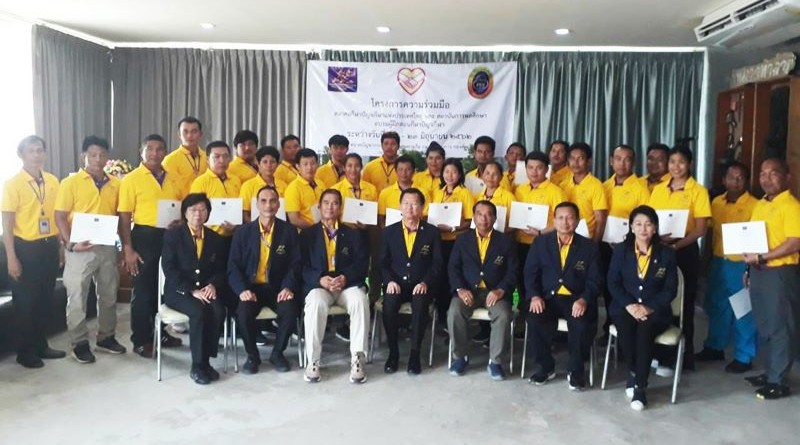 นายกสมาคมกีฬาปัญจกีฬาแห่งประเทศไทย เป็นประธานในพิธีมอบวุฒิบัตรให้กับผู้เข้ารับการอบรมผู้ฝึกสอนกีฬาปัญจกีฬา