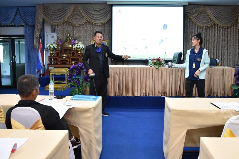 บรรยายอบรมผู้ตัดสินกีฬาปัญจกีฬา ฟันดาบ และกติกา พร้อมภาคปฏิบัติ