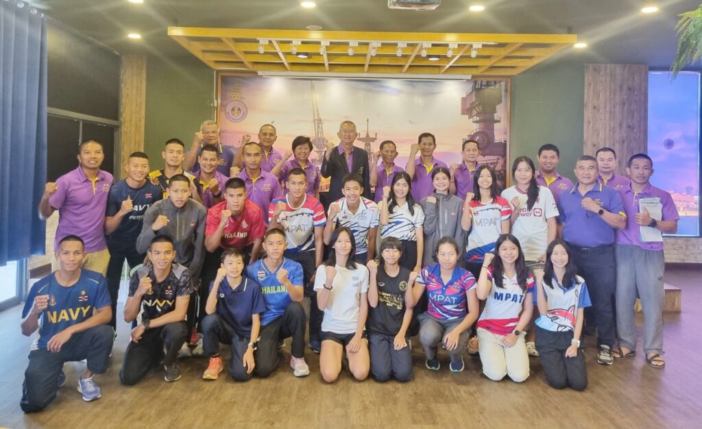 นายกสมาคมกีฬาปัญจกีฬาแห่งประเทศไทย และคณะกรรมการบริหารสมาคมฯ ติดตามการเก็บตัวฝึกซ้อมและรับทราบปัญหานักกีฬาชุดซีเกมส์ ครั้งที่ ๓๓