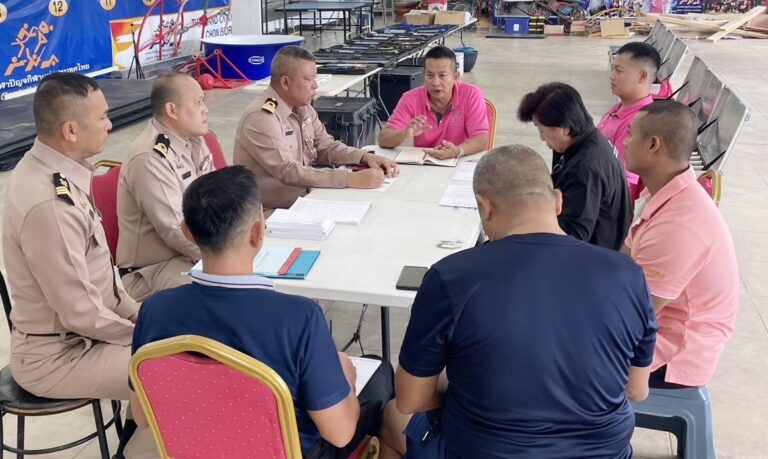 สมาคมกีฬาปัญจกีฬาแห่งประเทศไทย จัดสัมมนาเชิงปฏิบัติการร่วมกับคณะกรรมการสมาคมฯ และ จนท. สนง.สมาคมกีฬาปัญจกีฬา ส่วนแยกพื้นที่สัตหีบ